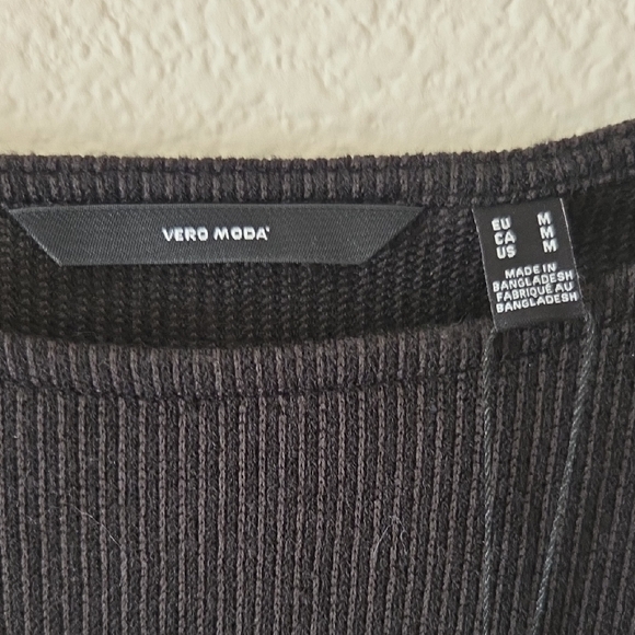 Vero Moda Black Balloon Long Sleeve Dress - Picture 3 of 5